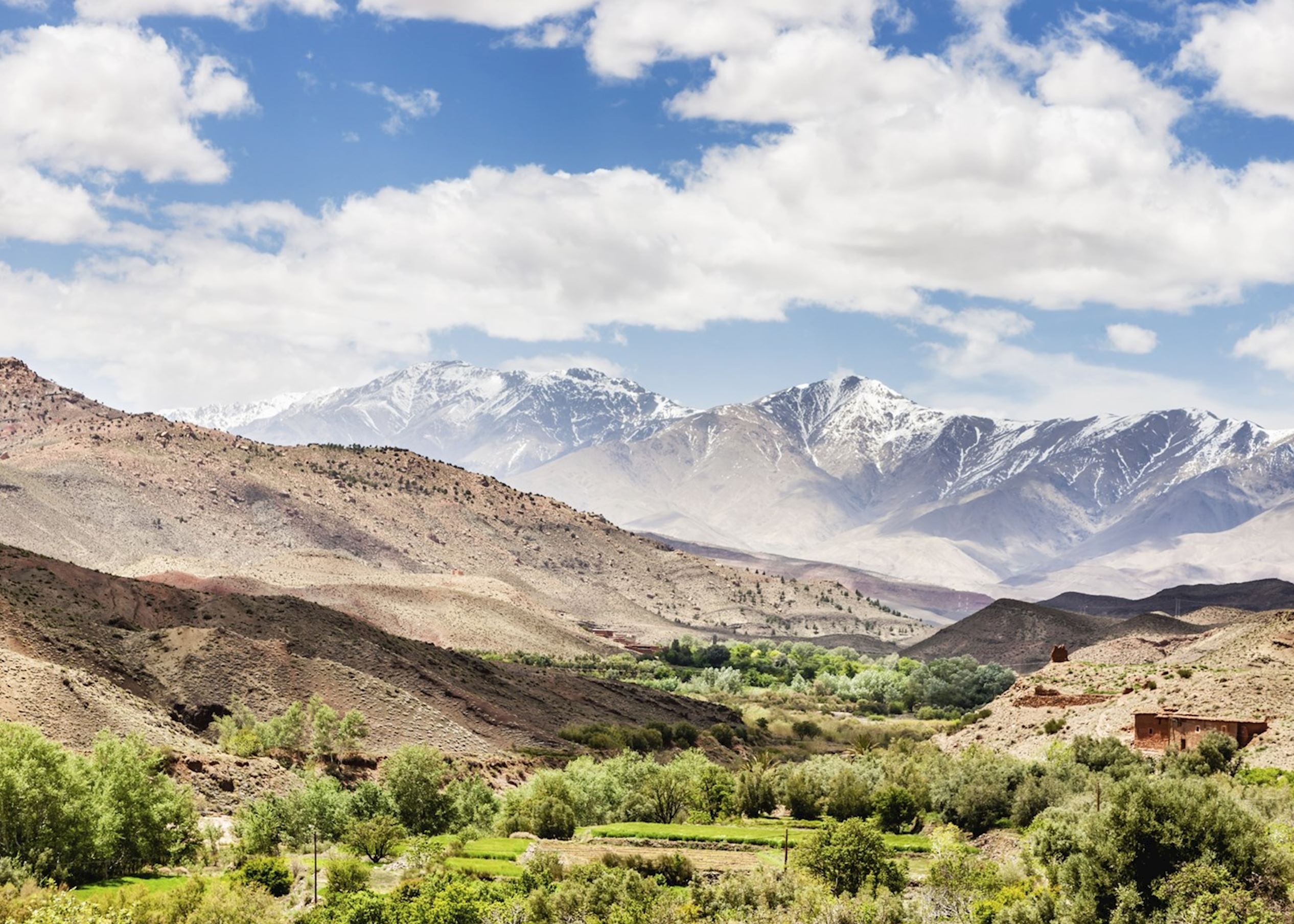 Paragliding in the Atlas Mountains