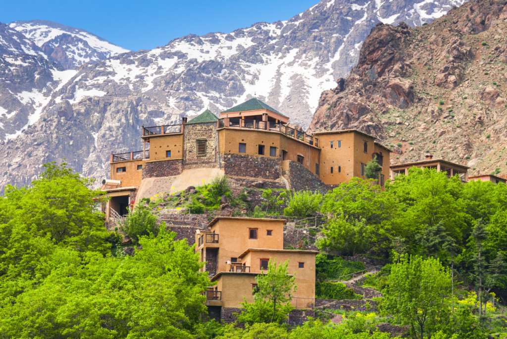 Paragliding in the Atlas Mountains