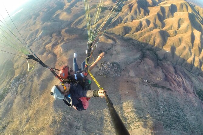 Paragliding in the Atlas Mountains