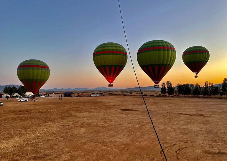 Classic Sunrise Flight