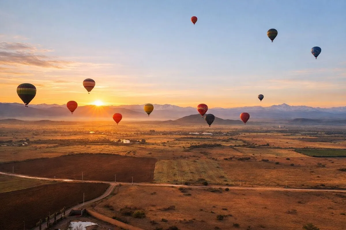 Classic Sunrise Flight