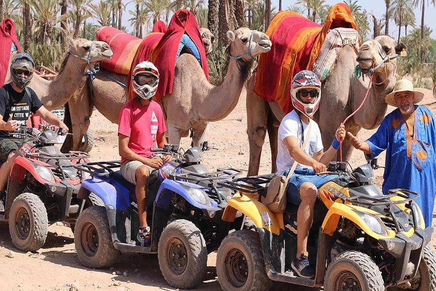 Camel & Quad Ride in Marrakech Palmeraie